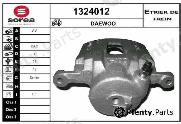 Snra 1324012 — Brake Caliper