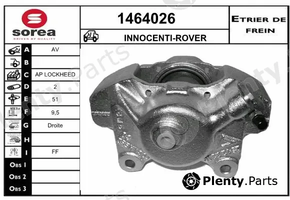 Snra 1464026 — Brake Caliper