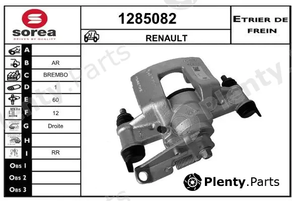 Snra 1285082 — Brake Caliper