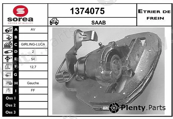 Snra 1374075 — Brake Caliper