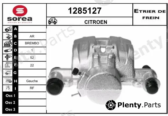 Snra 1285127 — Brake Caliper