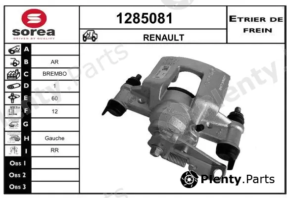 Snra 1285081 — Brake Caliper