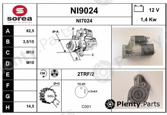Snra NI9024 — Starter