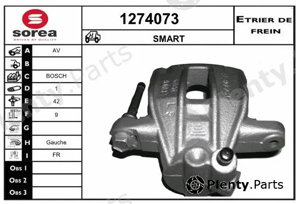 Snra 1274073 — Brake Caliper