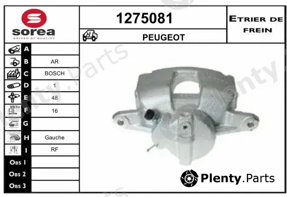 Snra 1275081 — Brake Caliper