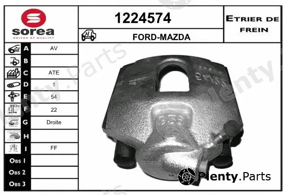 Snra 1224574 — Brake Caliper