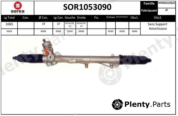 Snra SOR1053090 — Steering Gear