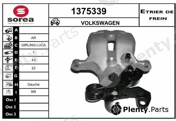 Snra 1375339 — Brake Caliper