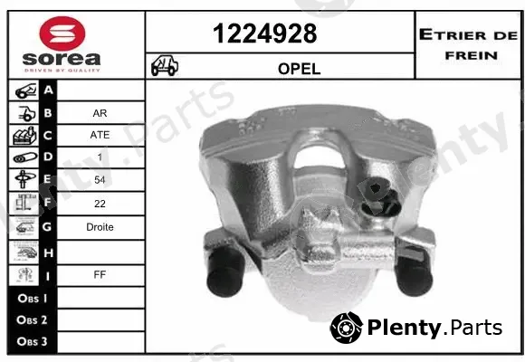 Snra 1224928 — Brake Caliper