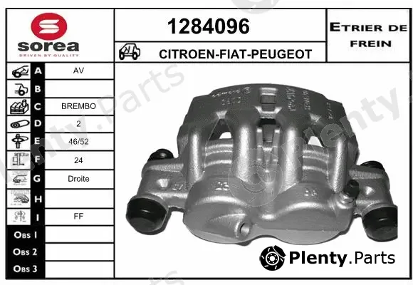 Snra 1284096 — Brake Caliper