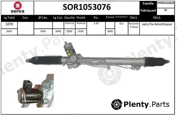 Snra SOR1053076 — Steering Gear