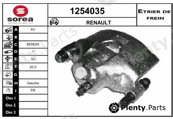 Snra 1254035 — Brake Caliper