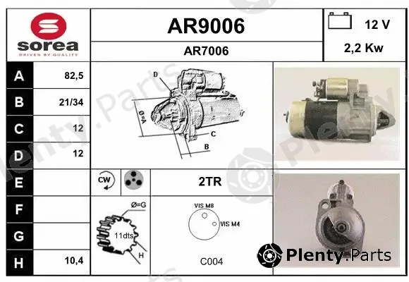 Snra AR9006 — Starter