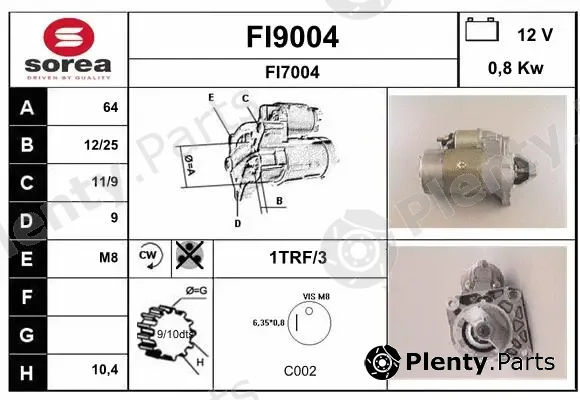 Snra FI9004 — Starter