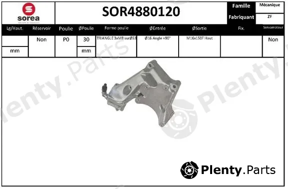 Snra SOR4880120 — Hydraulic Pump, steering