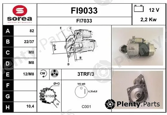 Snra FI9033 — Starter
