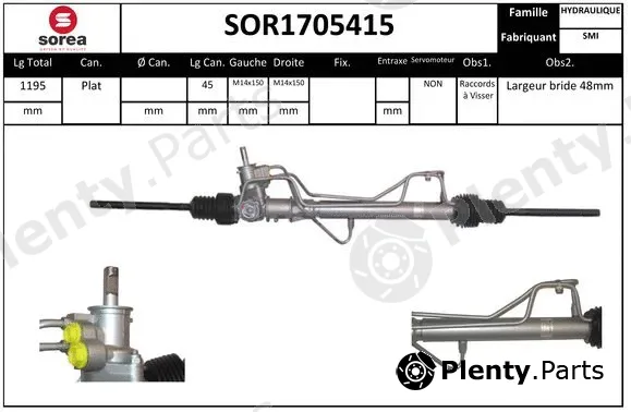 Snra SOR1705415 — Steering Gear