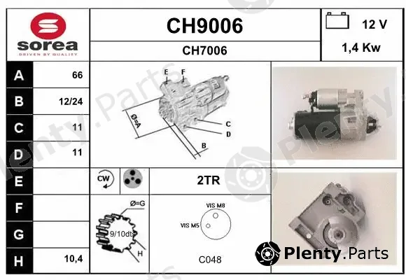 Snra CH9006 — Starter