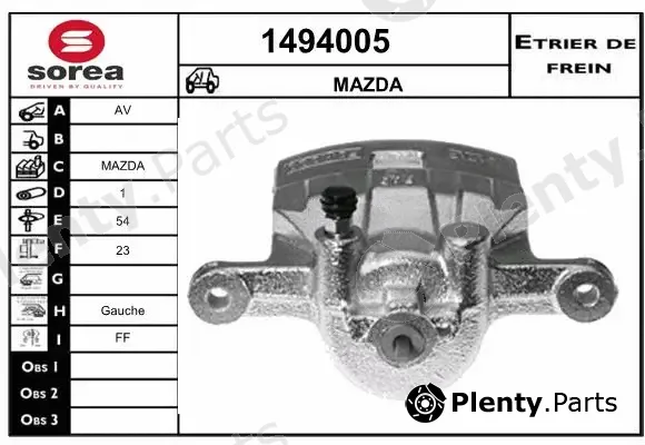 Snra 1494005 — Brake Caliper