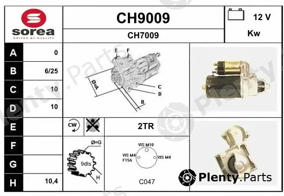 Snra CH9009 — Starter
