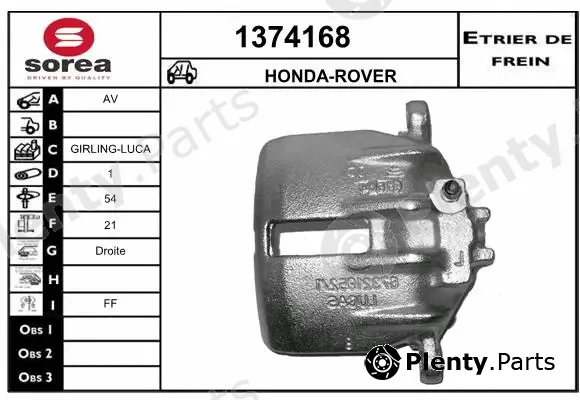 Snra 1374168 — Brake Caliper
