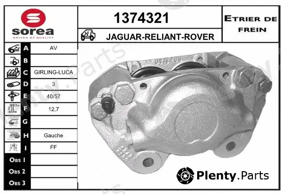 Snra 1374321 — Brake Caliper
