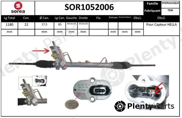 Snra SOR1052006 — Steering Gear