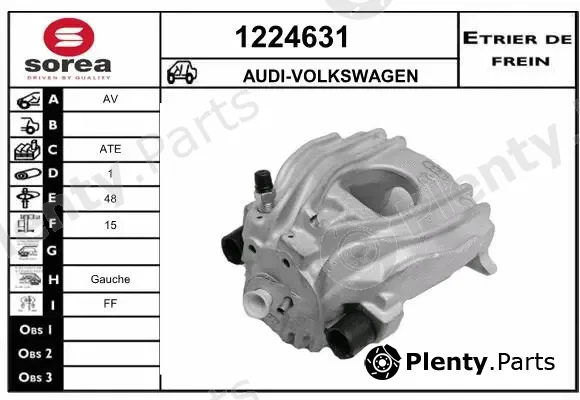 Snra 1224631 — Brake Caliper