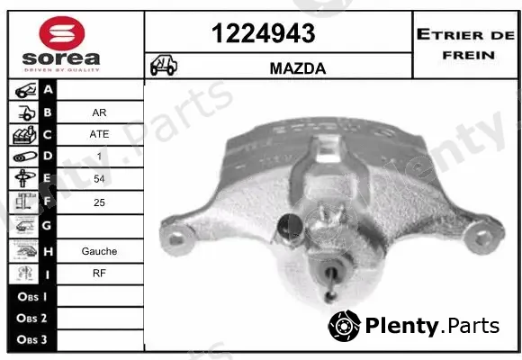 Snra 1224943 — Brake Caliper