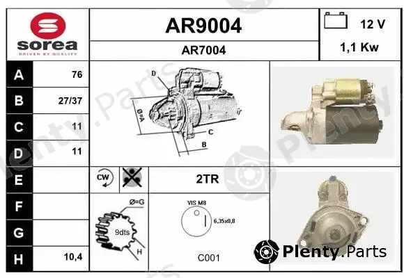 Snra AR9004 — Starter