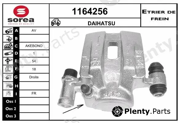 Snra 1164256 — Brake Caliper