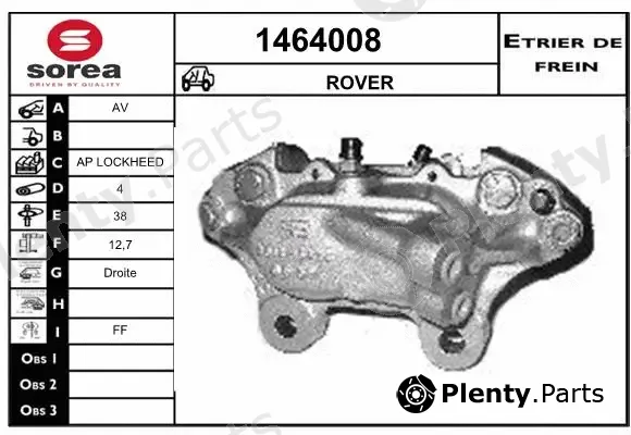 Snra 1464008 — Brake Caliper