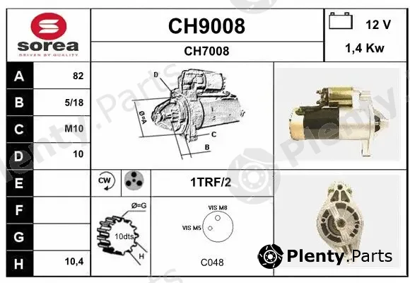 Snra CH9008 — Starter