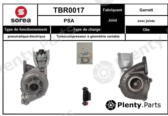 Snra TBR0017 — Charger, charging (supercharged/turbocharged)