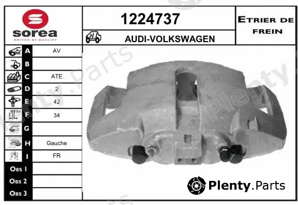 Snra 1224737 — Brake Caliper