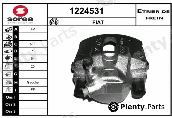 Snra 1224531 — Brake Caliper