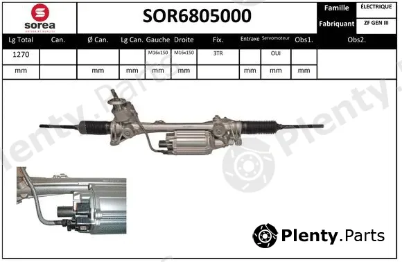 Snra SOR6805000 — Steering Gear