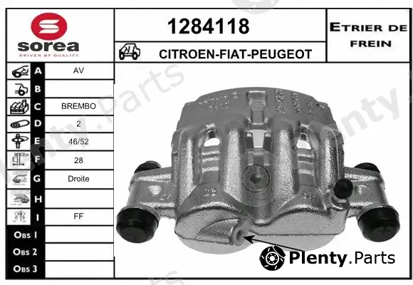 Snra 1284118 — Brake Caliper