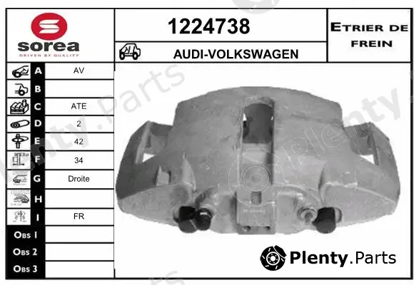 Snra 1224738 — Brake Caliper