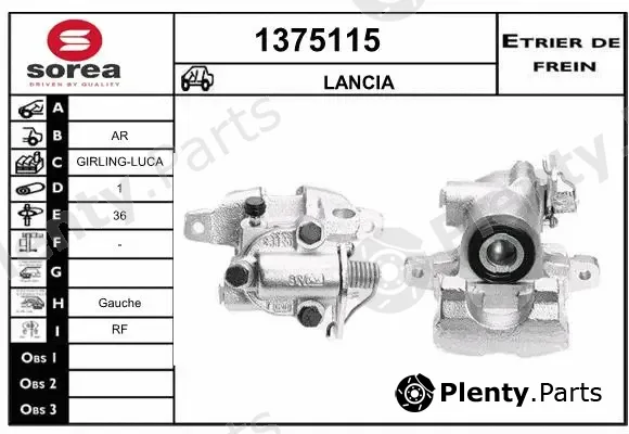 Snra 1375115 — Brake Caliper