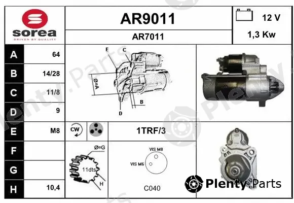 Snra AR9011 — Starter