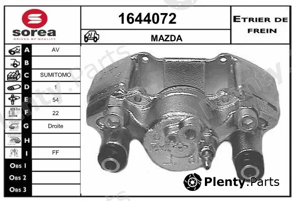 Snra 1644072 — Brake Caliper