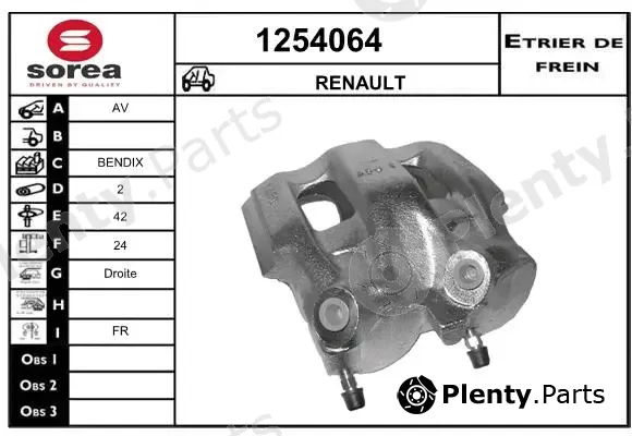 Snra 1254064 — Brake Caliper