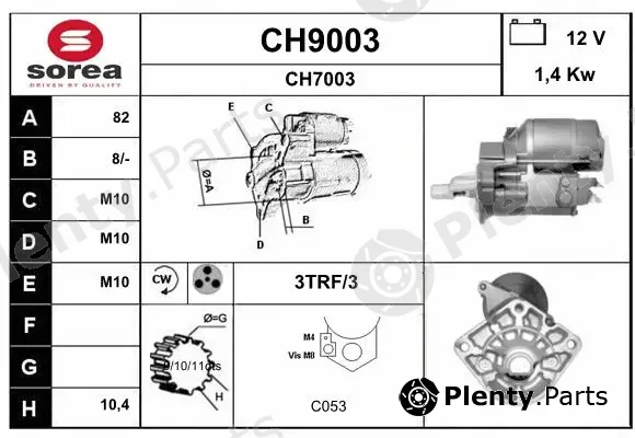Snra CH9003 — Starter