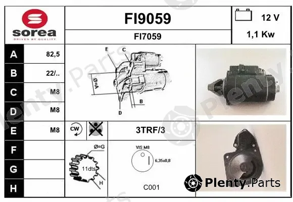 Snra FI9059 — Starter