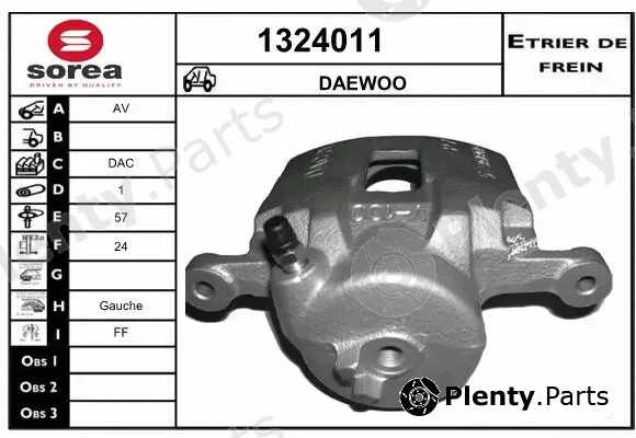 Snra 1324011 — Brake Caliper