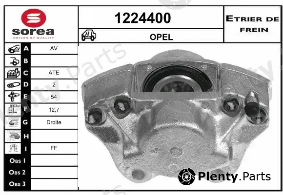 Snra 1224400 — Brake Caliper