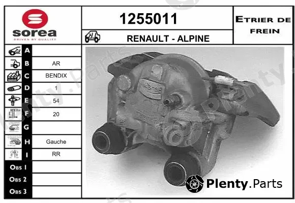 Snra 1255011 — Brake Caliper