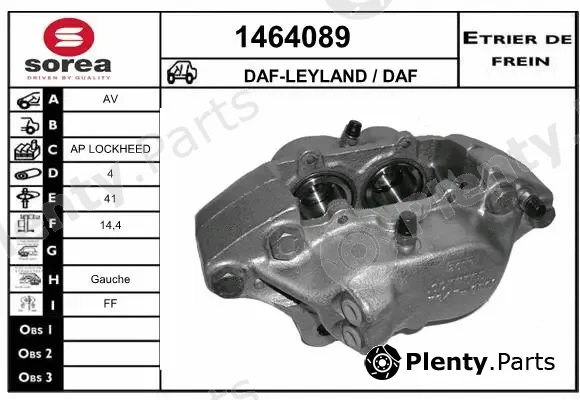 Snra 1464089 — Brake Caliper