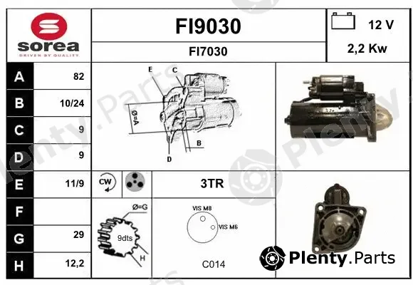 Snra FI9030 — Starter